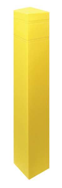 Post Sleeve, 6-1/2x6-1/2 In, 55In H, Yellow