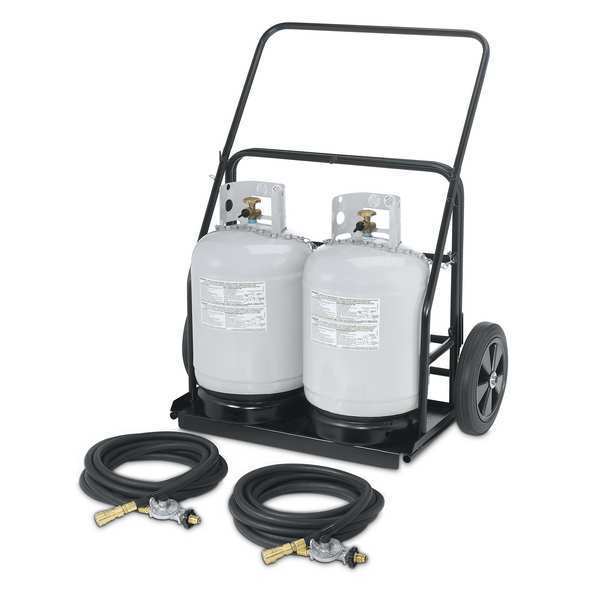 Metal Propane Cart