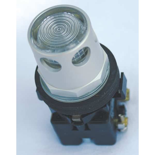 Illuminated Push Button, 30 mm, 2NO/2NC, Clear