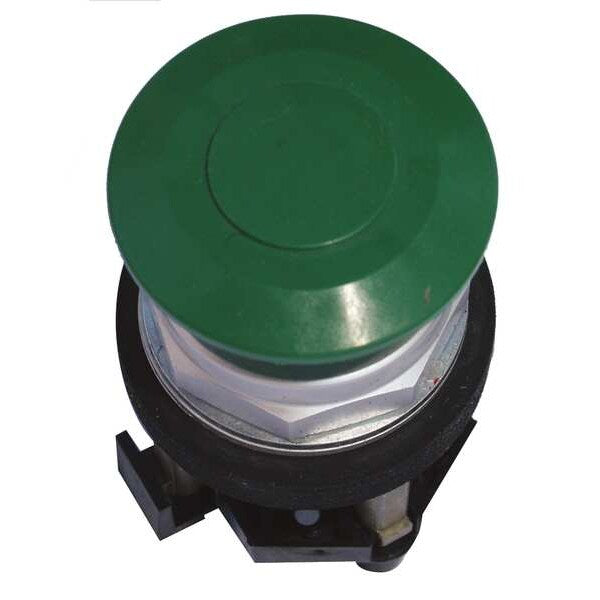 Non-Illuminated Push Button, 30 mm, 1NC, Green