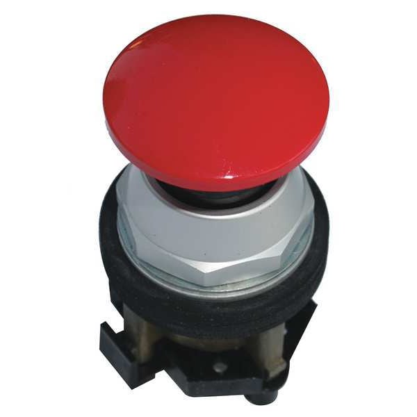 Non-Illuminated Push Button, 30 mm, 1NC, Red