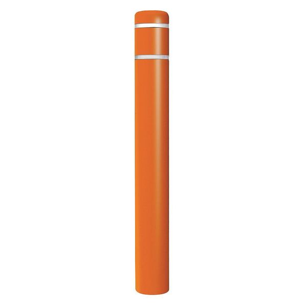 Post Sleeve, 7 In Dia., 60 In H, Orange
