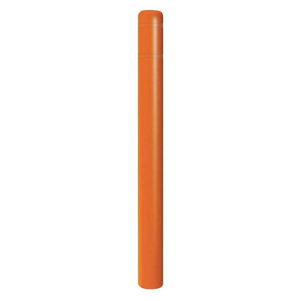 Post Sleeve, 4-1/2 In Dia., 52 In H, Orange