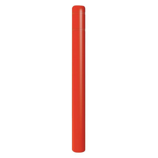 Post Sleeve, 4-1/2 In Dia., 52 In H, Red