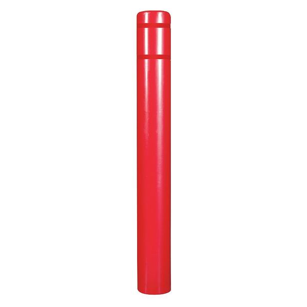 Post Sleeve, 8-7/8 In Dia., 72 In H, Red