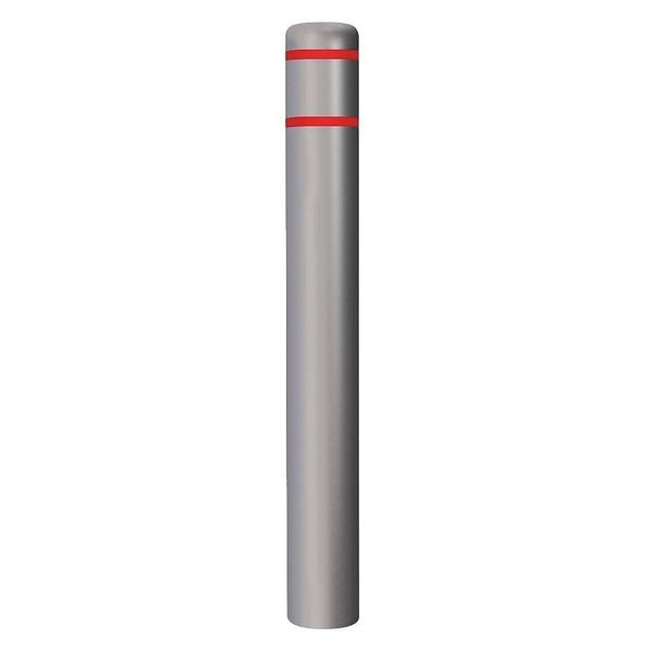 Post Sleeve, 8-7/8 In Dia., 72 In H, Gray