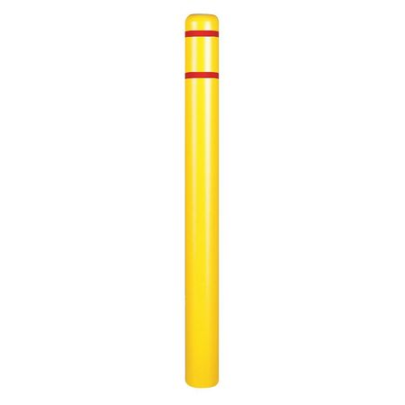Post Sleeve, 4-1/2 In Dia., 64 In H, Yellow
