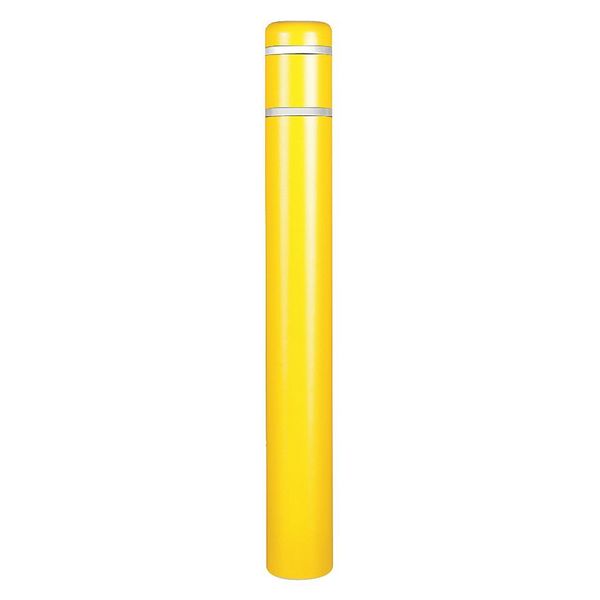 Post Sleeve, 7 In Dia., 72 In H, Yellow