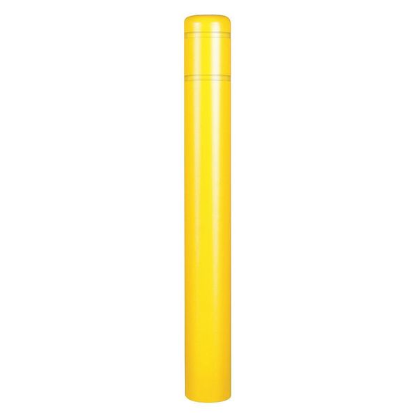 Post Sleeve, 7 In Dia., 72 In H, Yellow