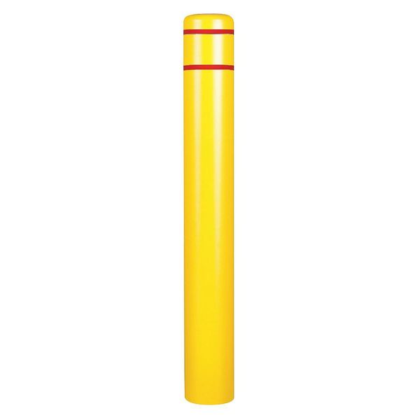 Post Sleeve, 10-7/8 In Dia., 60In H, Yellow