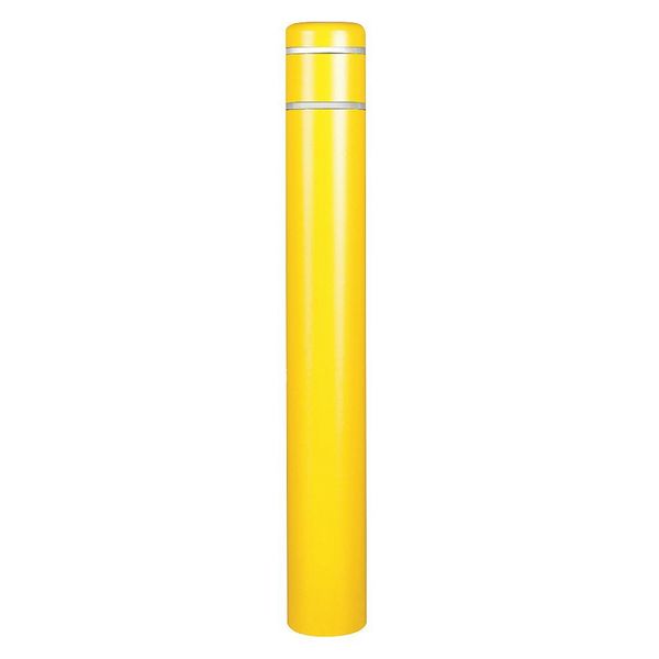 Post Sleeve, 10-7/8 In Dia., 60In H, Yellow