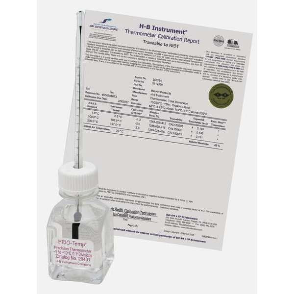 Liquid In Glass Thermometer, 95 to 115C