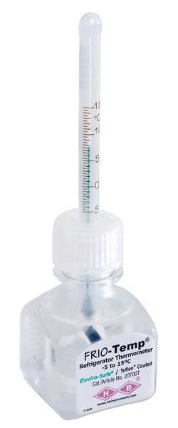 Liquid In Glass Thermometer, -5 to 20C
