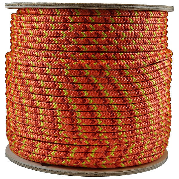 Climbing Rope, PES, 1/2 In. dia., 600 ft. L