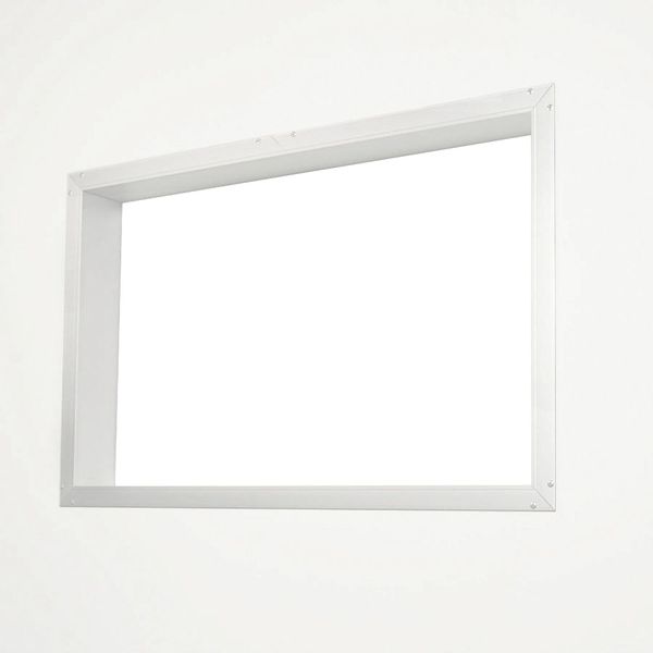 AC Cutout Frame, 15-5/8Hx26W, White