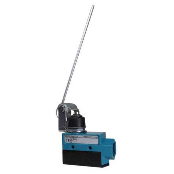 Limit Switch, Lever, Plunger, 1NC/1NO, 15A @ 600V AC
