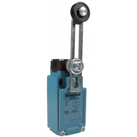 Limit Switch, Roller Lever, Rotary, 1NC/1NO, 10A @ 300V AC