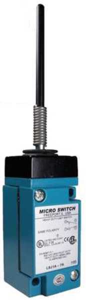 Heavy Duty Limit Switch, Wobble Stick, 1NC/1NO, 10A @ 600V AC