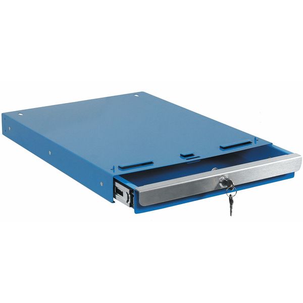 Drawer, 14-1/2 W x 20 D x 2 in. H, Blue