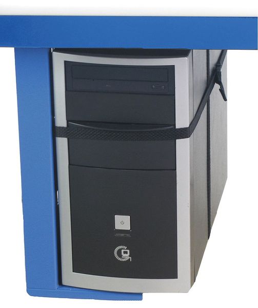 CPU Holder, 17 W x 17 D x 17 in. H, Black