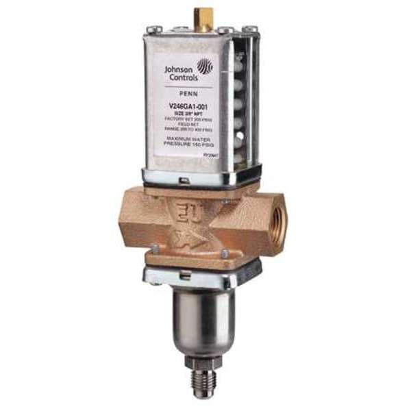 Water Regulating Valve, 2 Way, 1/2 In