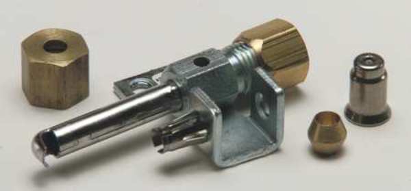 Pilot Assembly, LP/NG, Aerated, Fittings and Adapters, NG And LP Orifice