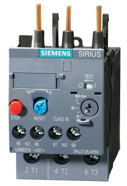 Ovrload Rely, 3.50 to 5A, 3P, Class 10,690V