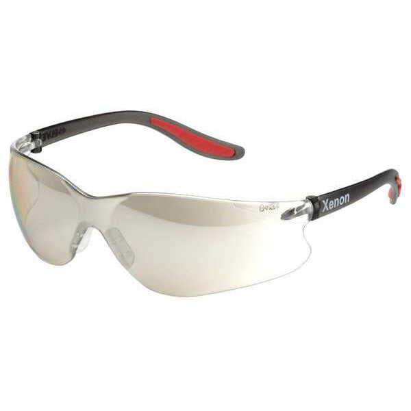 Safety Glasses, Wraparound I/O Polycarbonate Lens, Uncoated