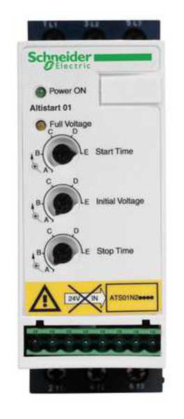 Soft Start, 200-240VAC, 6A, 1.5HP