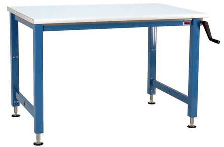 Hand Crank Workbenches, Laminate, 60