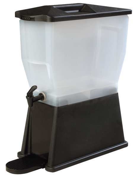 Beverage Dispenser, Single, 3 Gal, Black