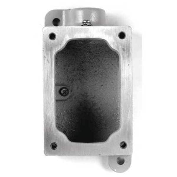 Mounting Body, 1Gang, 1In, Dead-End, Alum
