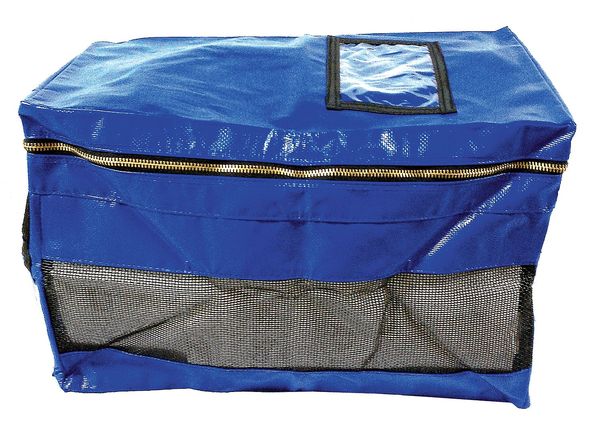 Strong Box, 10 x 16-1/4 x 11 In, Ryl Blue