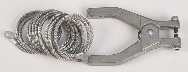 Ground Clamp with Barb Wire