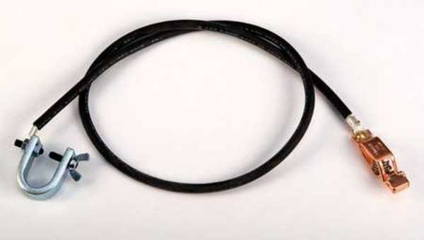 Ground Wire with C-Clamp and Clip P