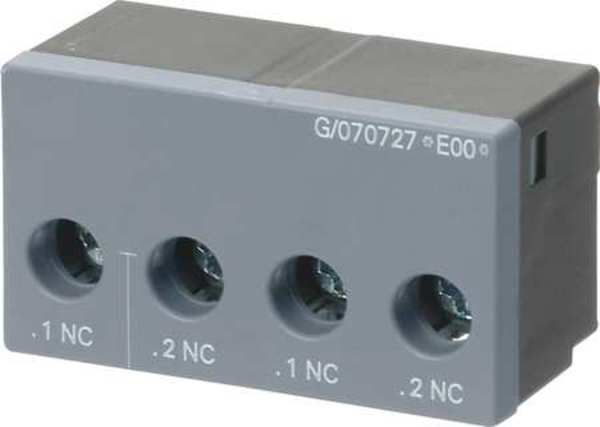 Compact Starter Auxilary Switch, 2 NC