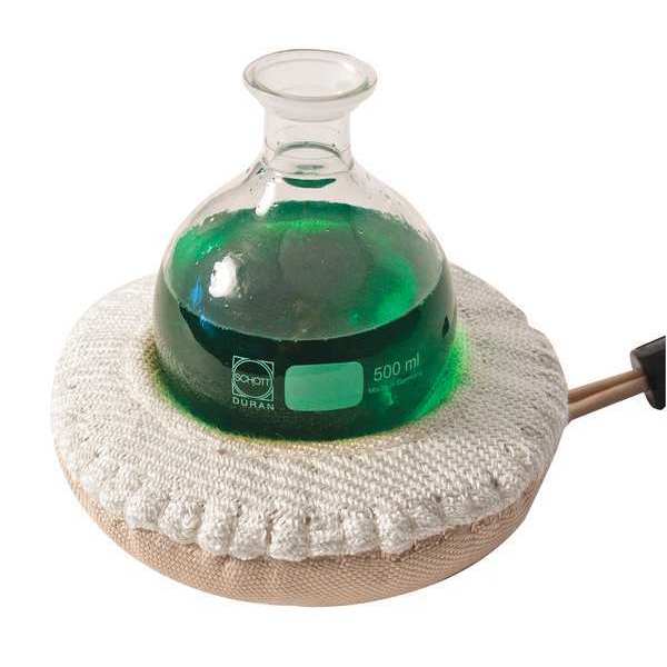 Heating Mantle, Lower Hemisphere, 120VAC, 60W, 50mL, Temps up to 842Â°F