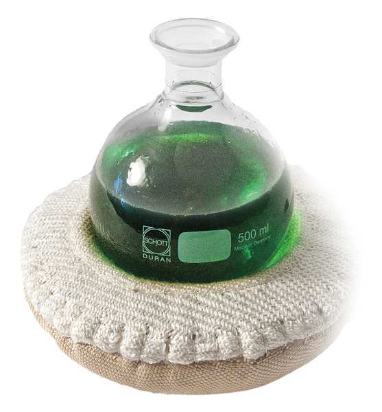 Heating Mantle, Lower Hemisphere, 120VAC, 80W, 125mL, Temps up to 842Â°F