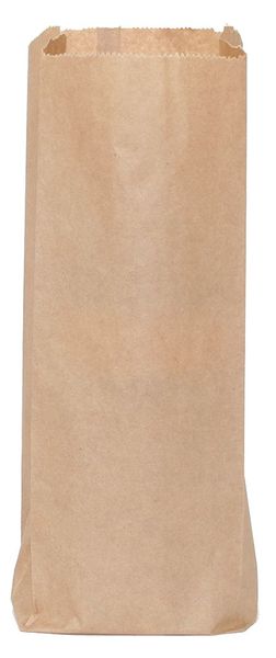 Merchandise Bag Pinched Bottom Litre Plus Brown, Pk500