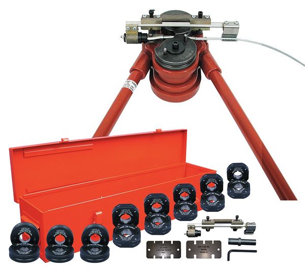 Portable Swaging Machine Kit, 1/16-3/16