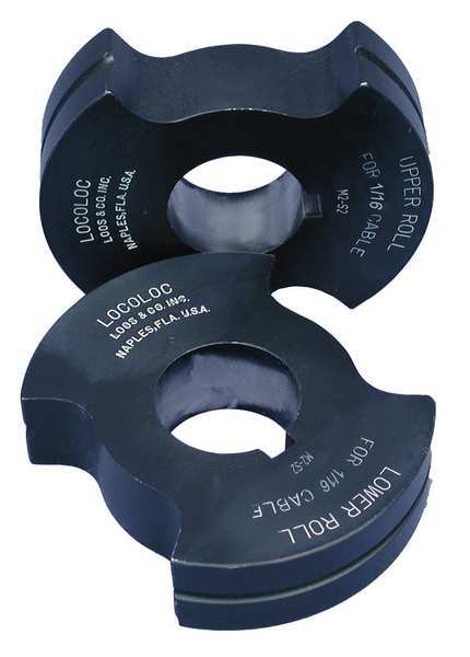 LocolocÂ® Straight Shank Terminal Die Set, 3/8, PR
