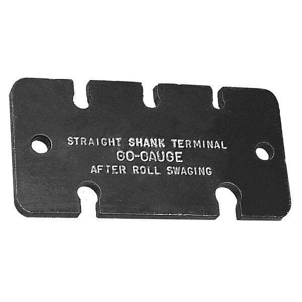 Straight Shank Terminal Gauge, 1/16-3/16