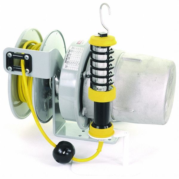 Extension Cord Reel with Hand Lamp, 26W