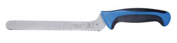 Utility Knife, Offset, Wavy Edge, 8 In, Blue