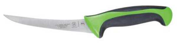 Boning Knife, Curved, 6 In., Green Handle