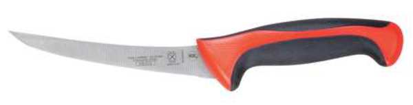 Boning Knife, Curved, 6 In., Red Handle