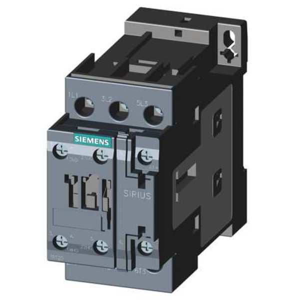 IEC Magnetic Contactor, 3 Poles, 125 V DC, 32 A
