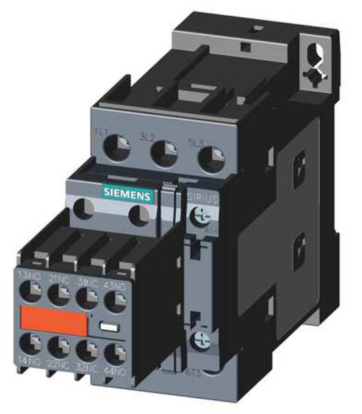 IEC Magnetic Contactor, 3 Poles, 110/120 V AC, 38 A, Reversing: No