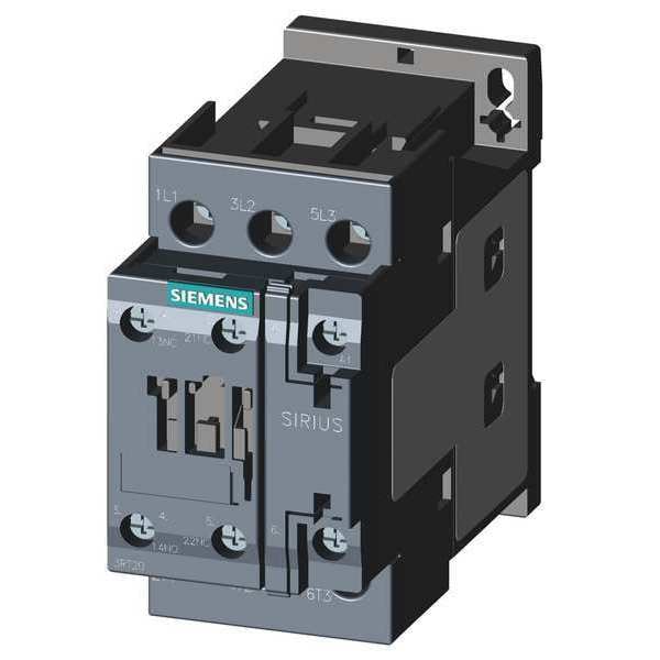 IEC Magnetic Contactor, 3 Poles, 24 V AC, 12 A, Reversing: No