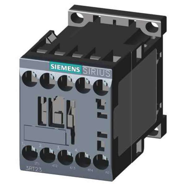 IEC Magnetic Contactor, 4 Poles, 24 V DC, 12 A, Reversing: No